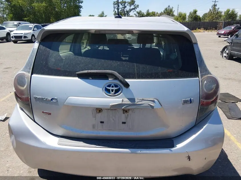 2012 TOYOTA PRIUS C THREE