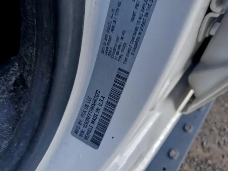 2021 RAM 1500 BIG HORN/LONE STAR  