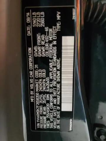 2015 VOLVO XC60 T5 PREMIER  