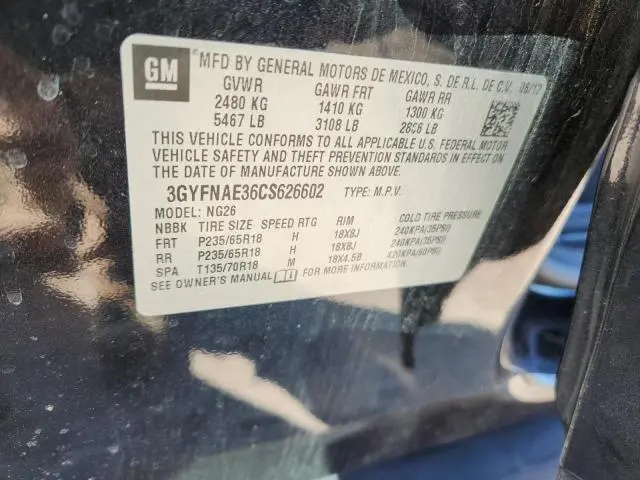 2012 CADILLAC SRX LUXURY COLLECTION  