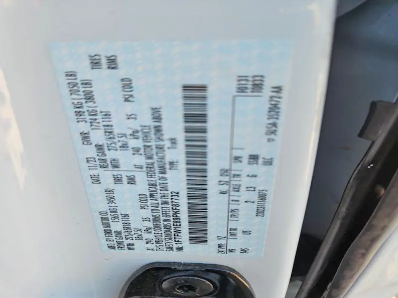 2023 FORD F150 SUPERCREW  