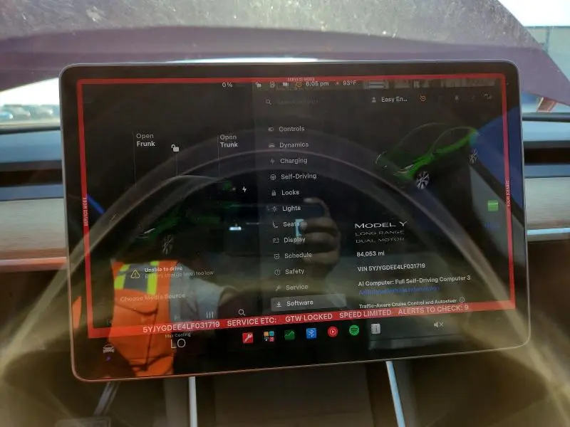 2020 TESLA MODEL Y   