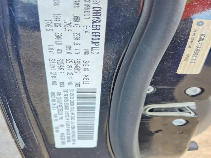 2014 JEEP PATRIOT LATITUDE  