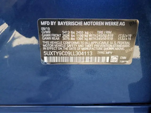 2020 BMW X3 XDRIVEM40I  