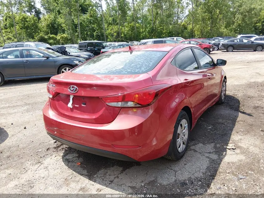 2016 HYUNDAI ELANTRA SE