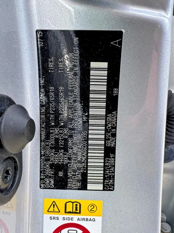 2016 LEXUS RX 350 BASE  