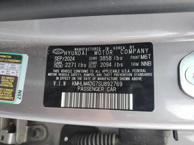 2025 HYUNDAI ELANTRA SEL SPORT  
