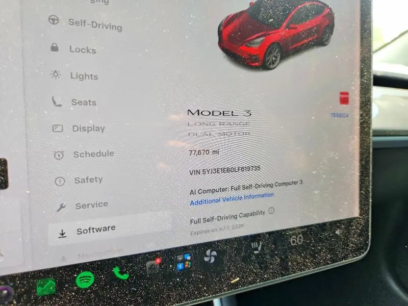 2020 TESLA MODEL 3   