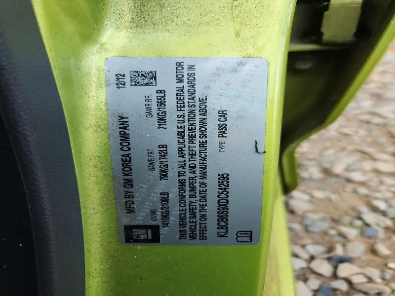 2013 CHEVROLET SPARK LS  
