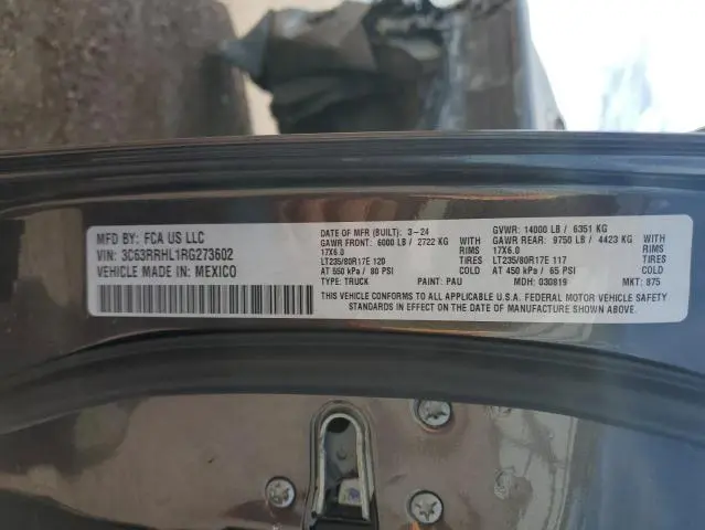 2024 RAM 3500 BIG HORN  
