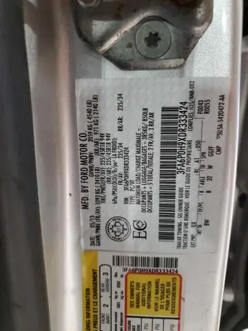 2013 FORD FUSION SE  