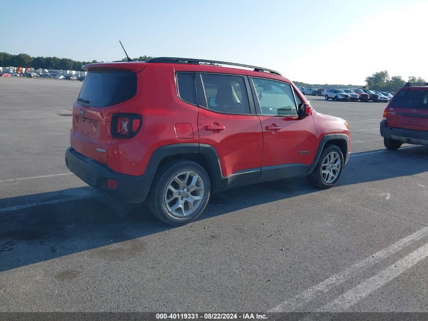 2017 JEEP RENEGADE LATITUDE FWD