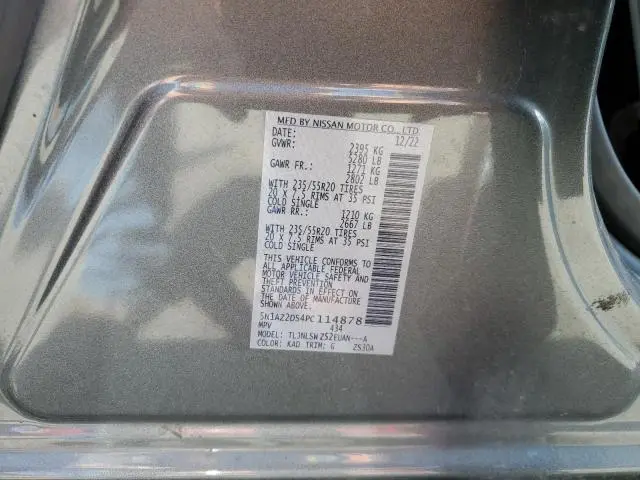 2023 NISSAN MURANO PLATINUM  