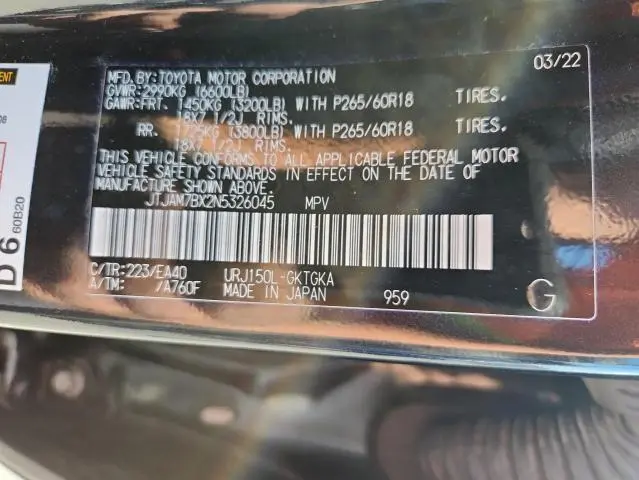 2022 LEXUS GX 460  