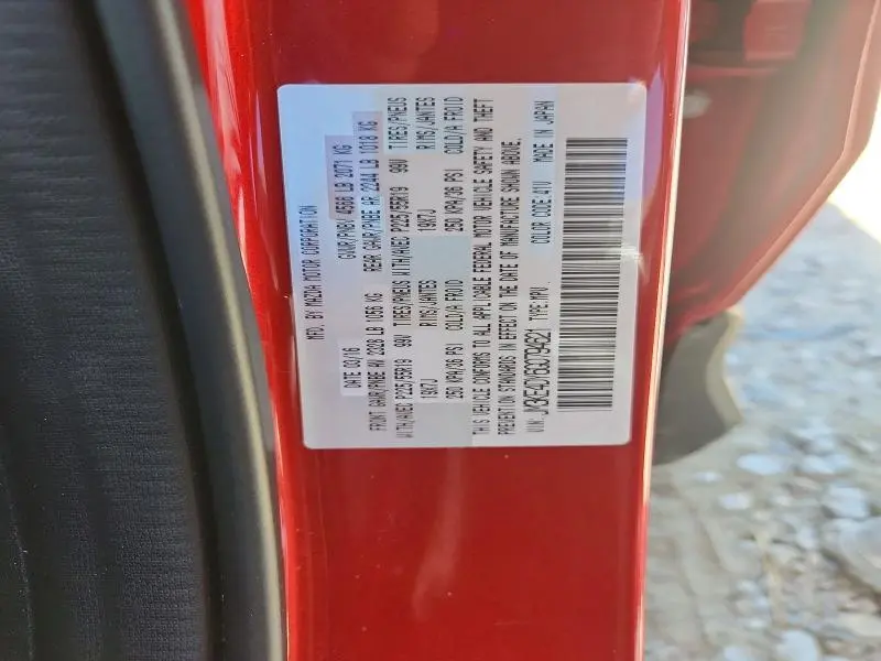 2016 MAZDA CX-5 GT  