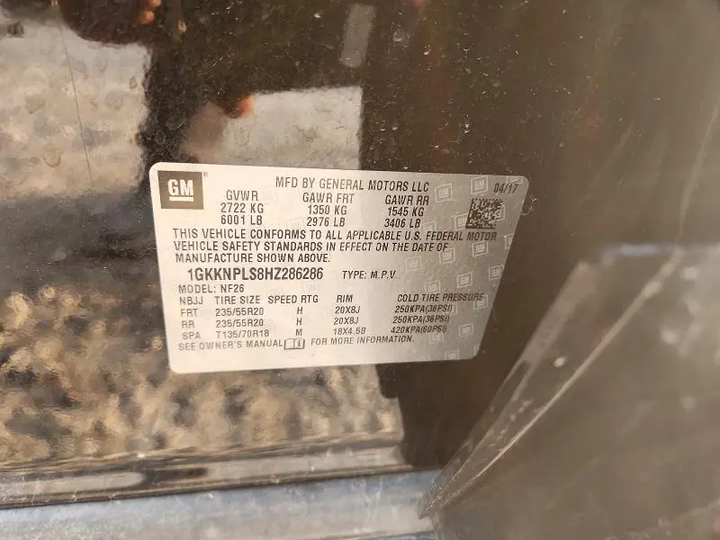 2017 GMC ACADIA DENALI  