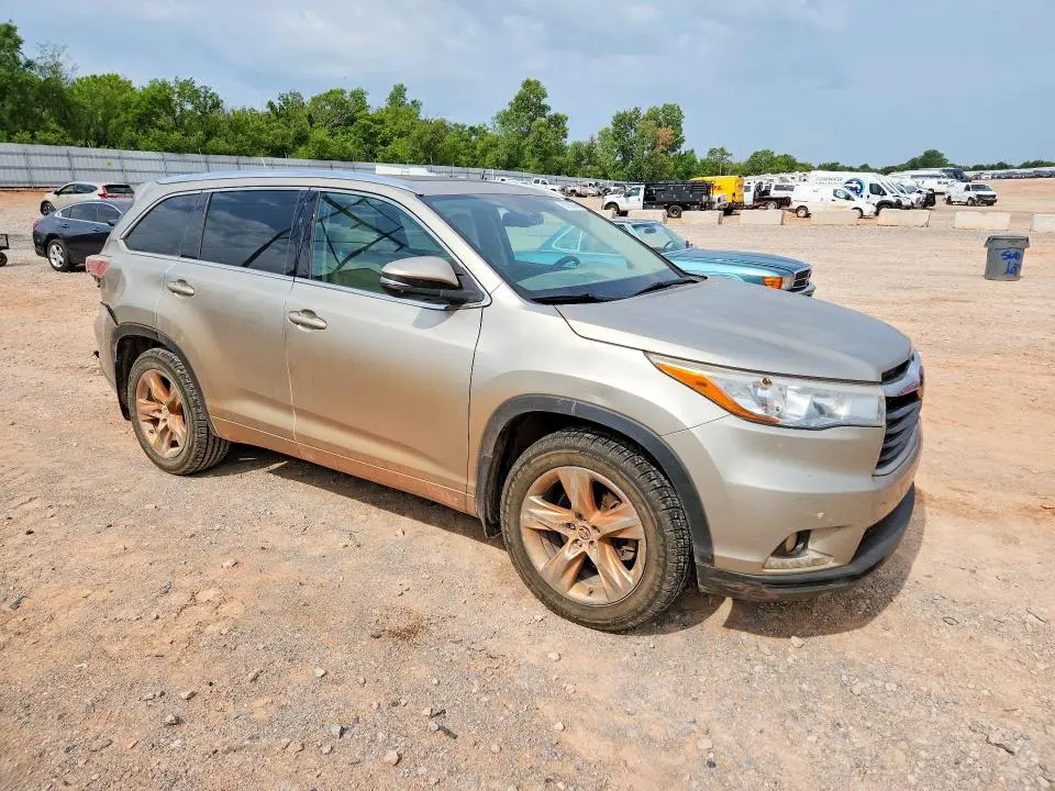 2016 TOYOTA HIGHLANDER LIMITED PLATINUM  
