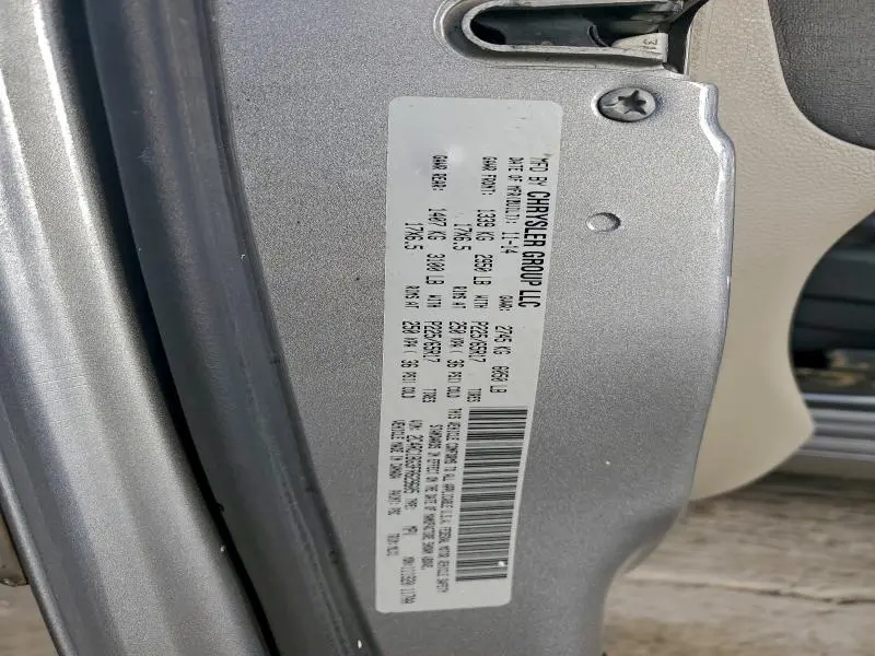 2015 CHRYSLER TOWN & COUNTRY TOURING  