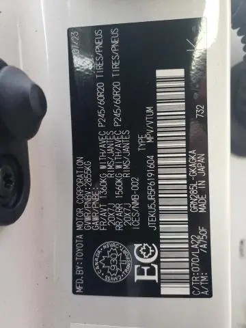 2023 TOYOTA 4RUNNER LIMITED  