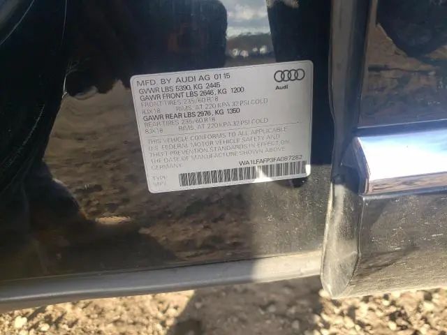 2015 AUDI Q5 PREMIUM PLUS  