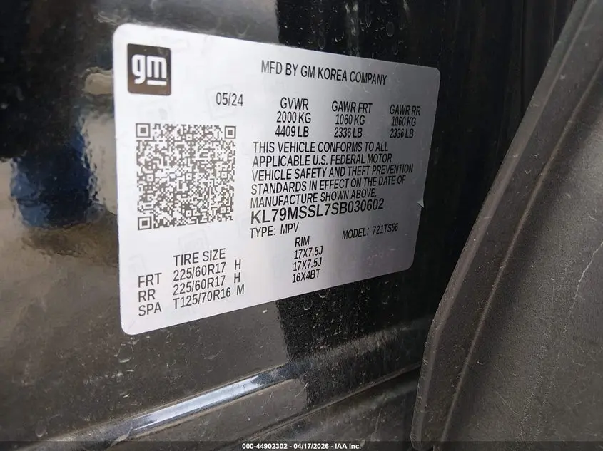 2025 CHEVROLET TRAILBLAZER AWD ACTIV