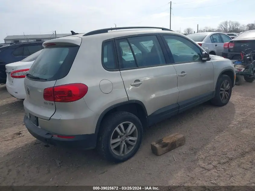 2015 VOLKSWAGEN TIGUAN S