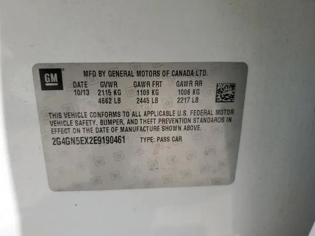 2014 BUICK REGAL PREMIUM  