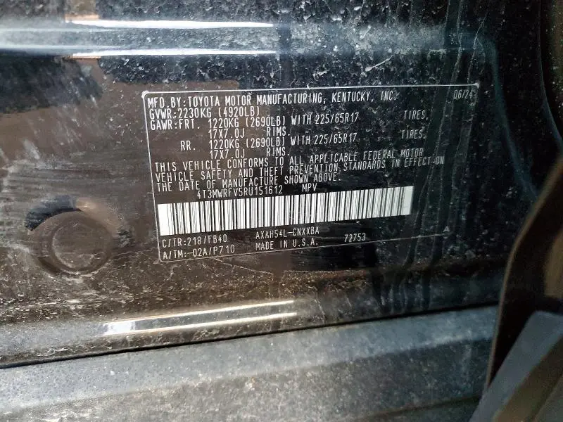 2024 TOYOTA RAV4 LE  