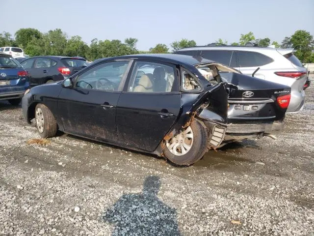 2010 HYUNDAI ELANTRA BLUE