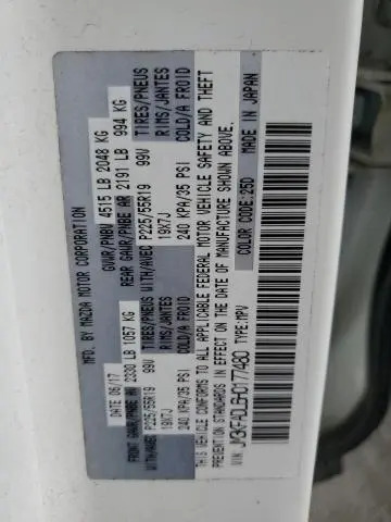 2017 MAZDA CX-5 GRAND TOURING  