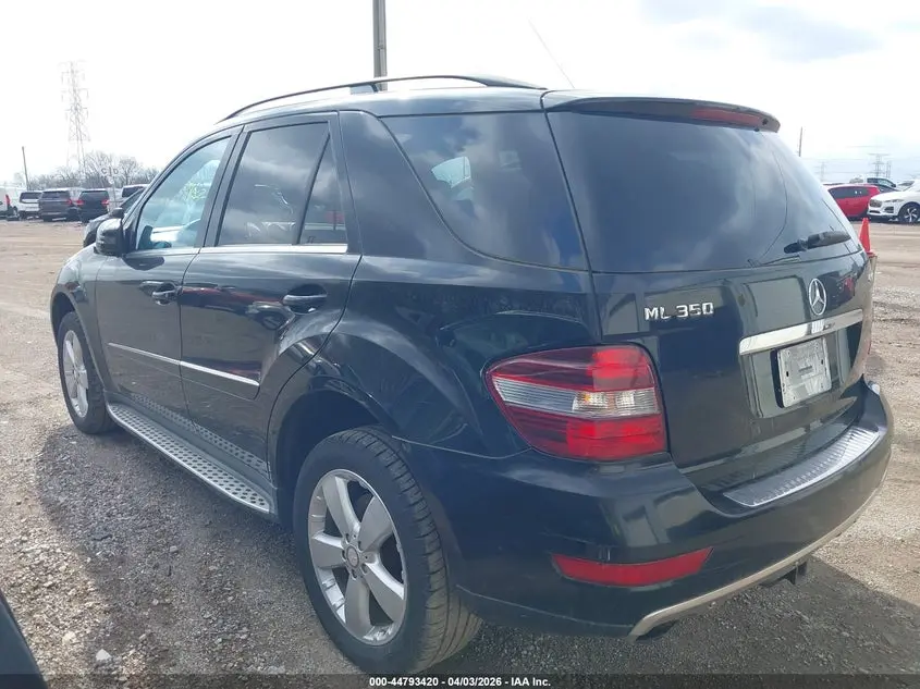 2011 MERCEDES-BENZ ML 350 4MATIC