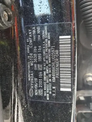 2020 HYUNDAI VENUE SE