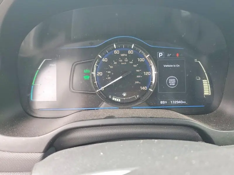 2019 HYUNDAI IONIQ BLUE  