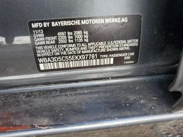 2014 BMW 328 D XDRIVE  