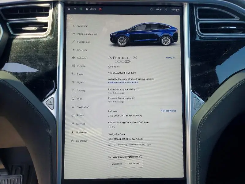 2017 TESLA MODEL X   
