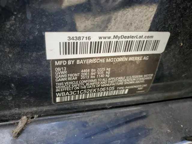 2014 BMW 328 I SULEV  