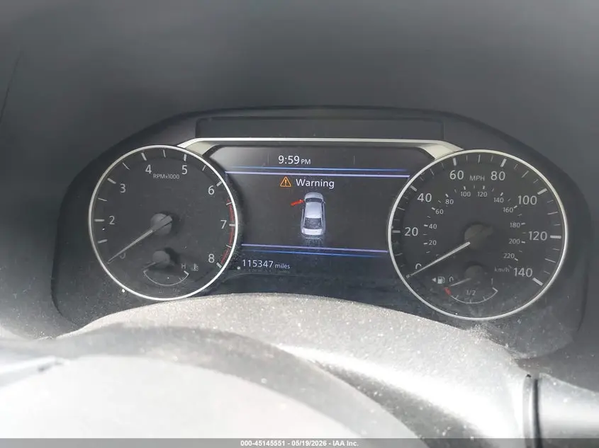 2021 NISSAN ALTIMA SV FWD