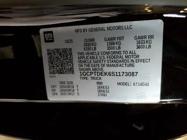 2025 CHEVROLET COLORADO Z71  