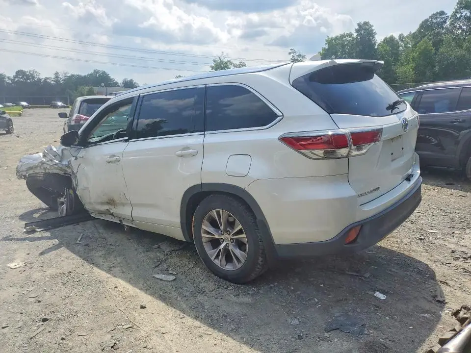 2015 TOYOTA HIGHLANDER XLE  