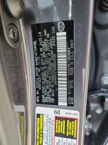 2024 LEXUS ES 300H F SPORT HANDLING  