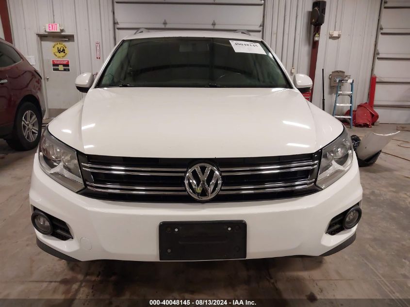 2012 VOLKSWAGEN TIGUAN SE