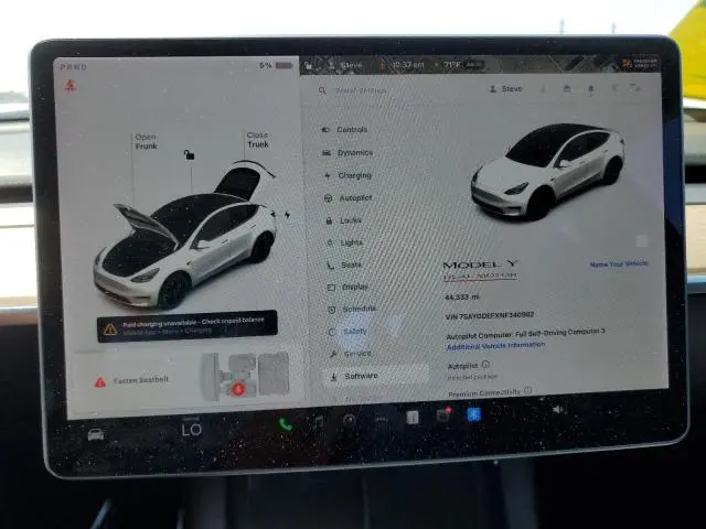 2022 TESLA MODEL Y 