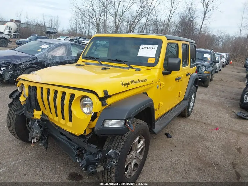 2018 JEEP WRANGLER UNLIMITED SPORT S 4X4