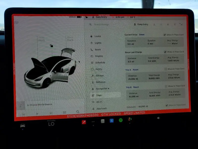 2019 TESLA MODEL 3   