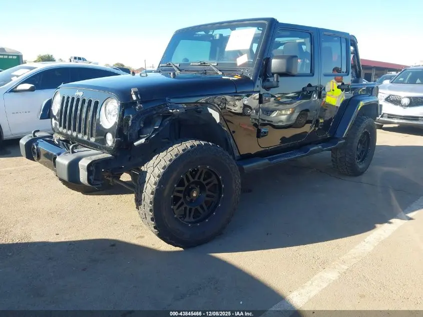 2017 JEEP WRANGLER UNLIMITED SAHARA 4X4