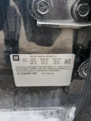 2015 CHEVROLET MALIBU 1LT  