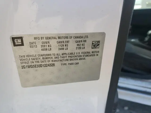 2013 CHEVROLET IMPALA LT  