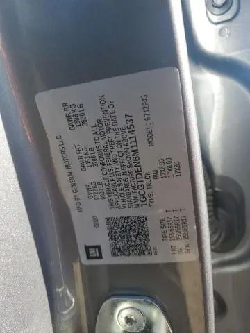 2021 CHEVROLET COLORADO Z71  