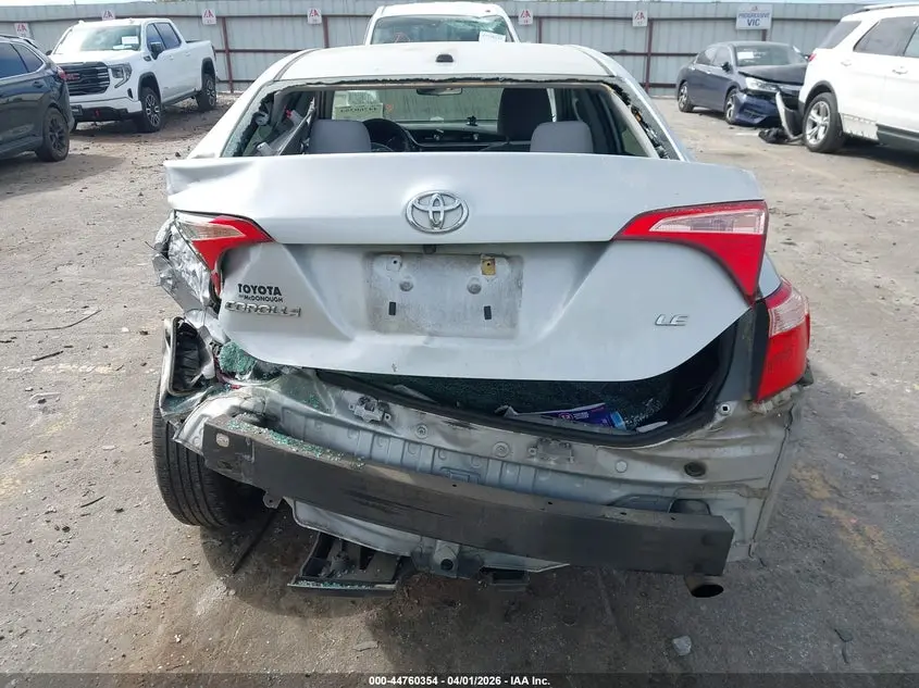 2017 TOYOTA COROLLA LE
