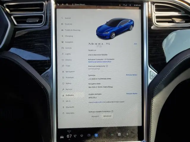 2016 TESLA MODEL S   